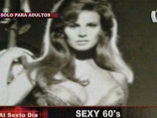 Las mujeres más bellas y sexys de la década de los 60s  