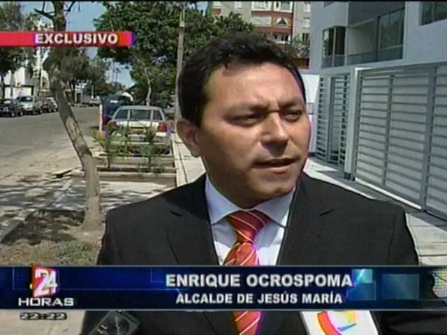 Alcalde de Jesús María será denunciado por construir sobre parque