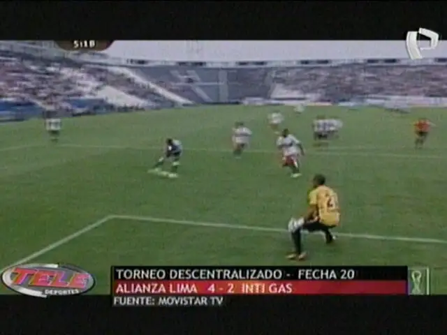 Resumen de la fecha 20 del descentralizado peruano en Teledeportes
