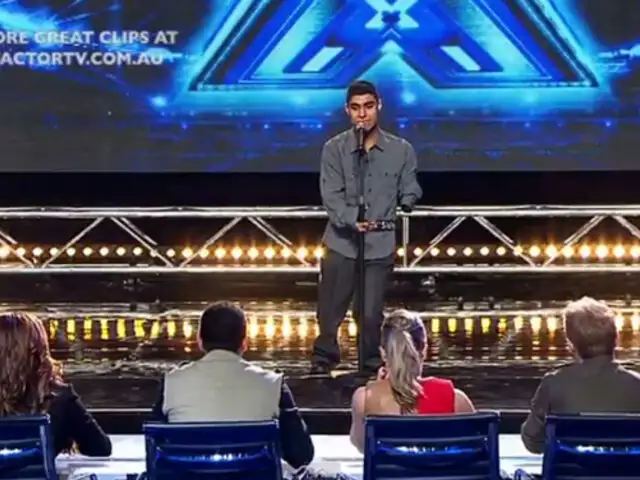 Joven sin brazos emociona a jurado de “The X Factor” con canción de John Lenon