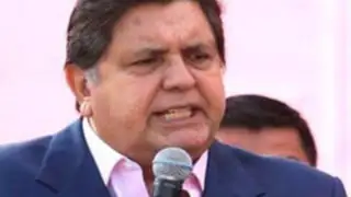 Alan García afirma que Gana Perú debe seguir presidiendo el Congreso