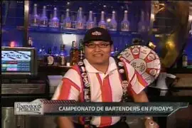 Los barman peruanos se preparan para participar en un torneo internacional