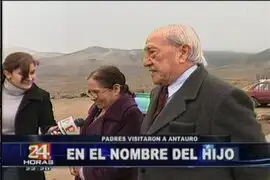 Padres de Antauro Humala visitaron a su hijo en Piedras Gordas