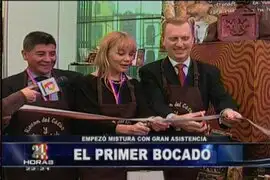 Inauguran el "Rincón del Chocolate" en Mistura