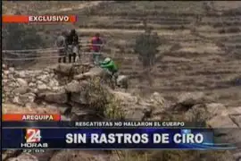 Topos de México continúan buscando el cuerpo de Ciro Castillo en el cerro Fortaleza