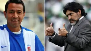 Nolberto Solano: "Sería un honor que Maradona esté en mi despedida"