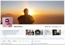Facebook denominó los cambios en la red social como el “TimeLine”