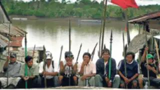 Nativos de Loreto bloquean río Morona exigiendo retiro de empresa petrolera