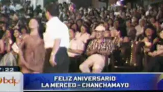 El distrito de La Merced en Chanchamayo celebra a lo grande sus fiestas patronales 
