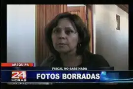 Fiscal espera el resultado del peritaje a la cámara de Rosario Ponce 