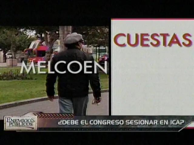 “Melcoencuesta” señala que el pueblo rechaza el traslado de los 130 congresistas a la ciudad de Ica 