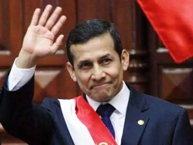 Presidente Ollanta Humala respalda sesiones de pleno del Congreso en provincias