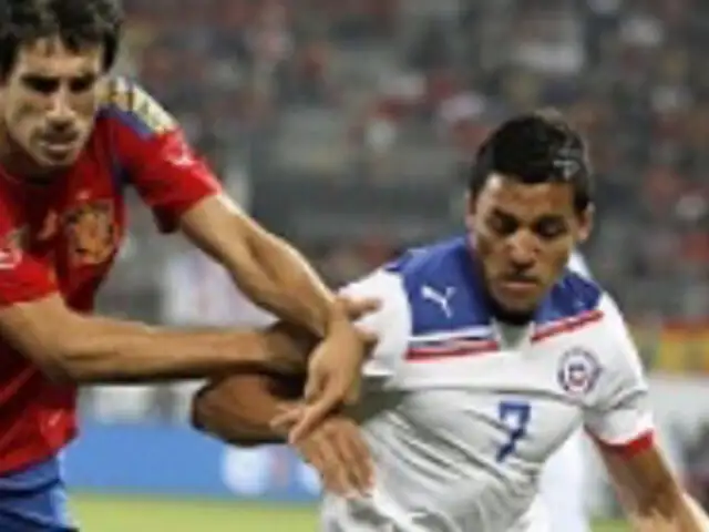 Fábregas le dio el triunfo a España en un amistoso contra Chile 
