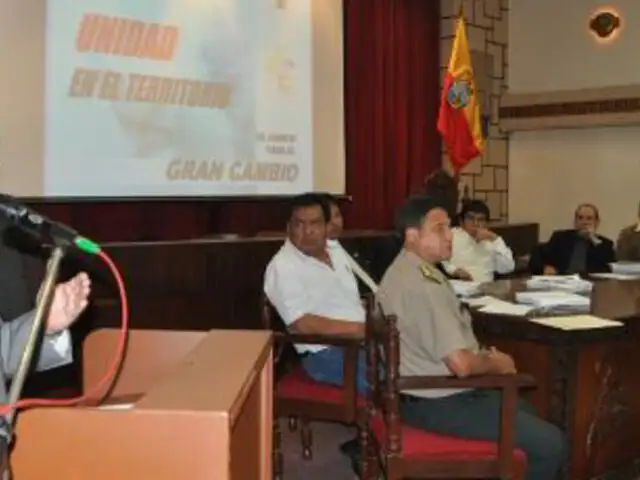 Ministro Valdés subrayó el compromiso del Gobierno para dar una lucha frontal contra la drogas