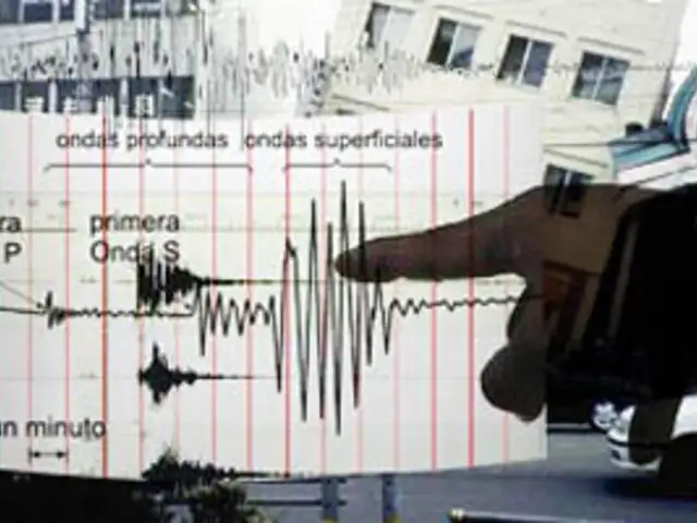 Sismo de 4.4 grados en la escala Richter sacudió esta tarde Huánuco