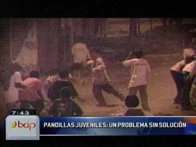 Pandillaje juvenil sigue siendo un tema sin solución para las autoridades