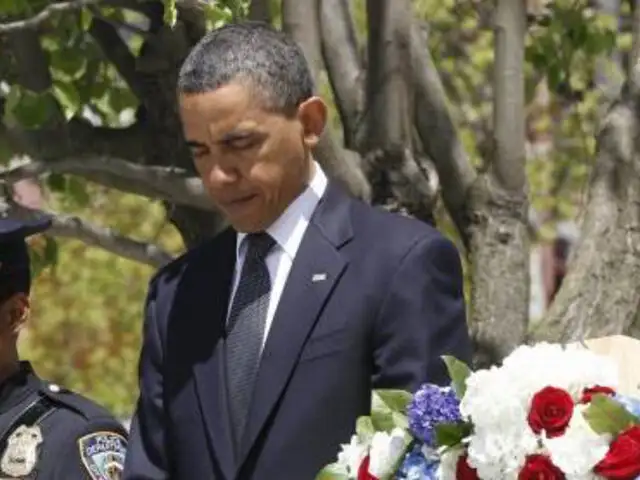 Obama dio lectura a la Biblia durante el homenaje a las víctimas del 11 de septiembre