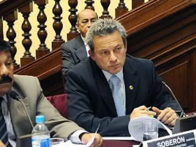 Jefe de Devida Ricardo Soberon expuso sus tres ejes de trabajo ante el Congreso