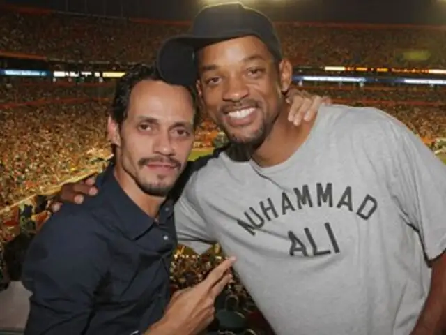 Marc Ánthony celebró su cumpleaños número 42 junto a Will Smith