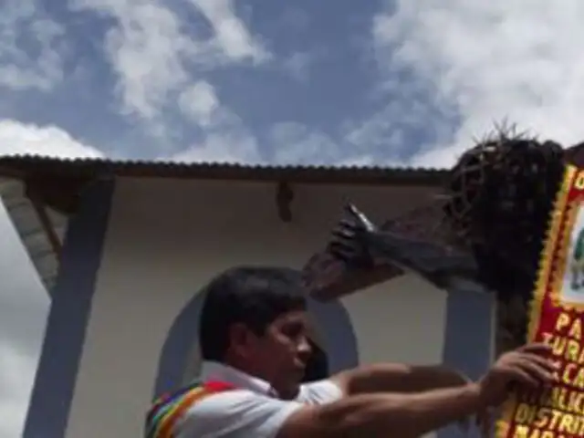 Señor de Exaltación de Chinche fue declarado como “Patrón Jurado” de Maranura en Cusco