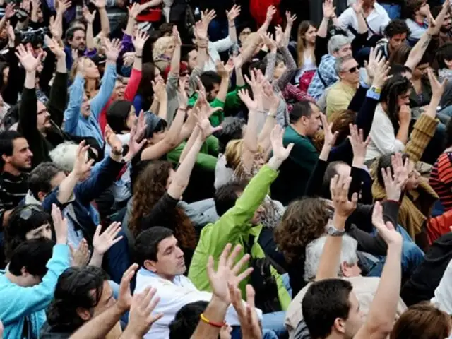 Protestas en España por recortes presupuestales en la educación 