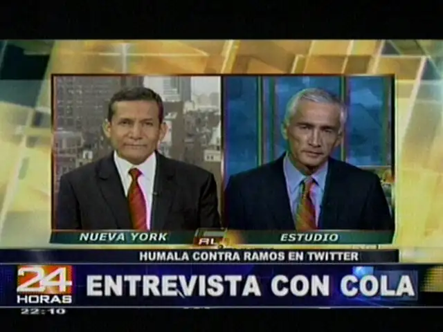 Entrevista del presidente Ollanta Humala en Univisión fue criticada por los analistas