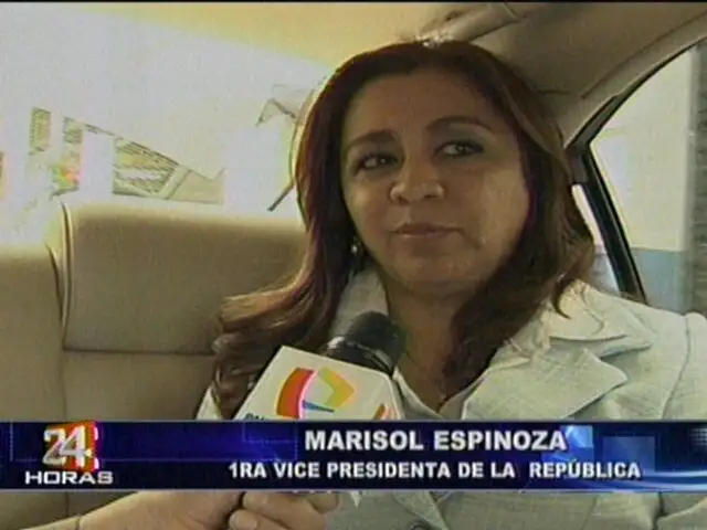 Marisol Espinoza: Basta de politiquería barata, hay que unirnos frente a lacra del terrorismo