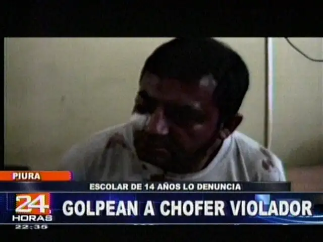 Chofer de movilidad escolar fue capturado por violación en la ciudad Piura