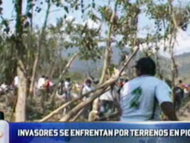 Batalla campal entre invasores por posesión de terrenos en Junín