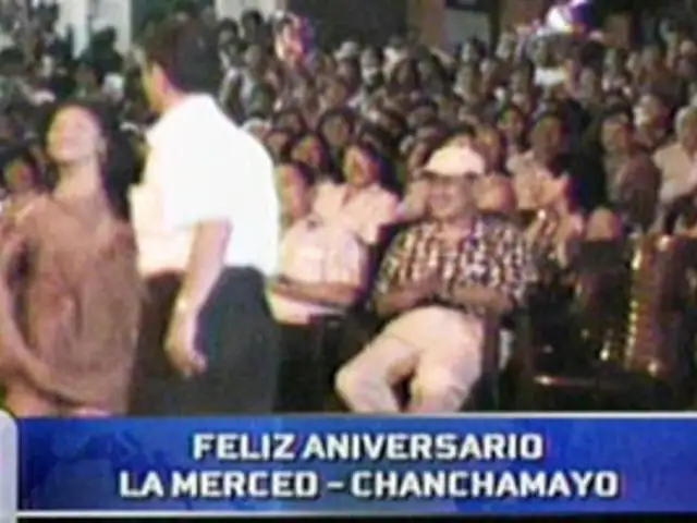 El distrito de La Merced en Chanchamayo celebra a lo grande sus fiestas patronales 