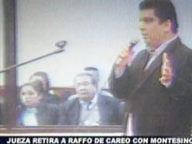 Acaloradas acusaciones en esperado debate entre Carlos Raffo y Vladimiro Montesinos