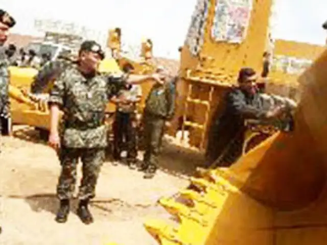 Batallón de ingeniería del Ejército iniciará hoy trabajos de reconstrucción en Ica