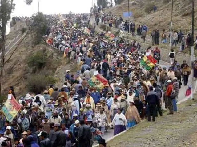 Indígenas bolivianos solo dialogaran con Evo Morales