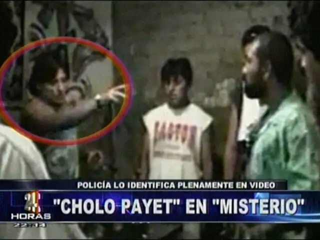 Autoridades logran conocer identidad del barrista “Cholo Payet”