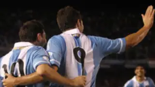 Con Higuaín y Messi selección Argentina salta a la gloria