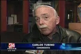 Congresista Tubino: Denuncia sobre espionaje chileno “no es muy creíble”  
