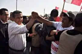 Presidente Humala supervisó labores de reconstrucción en Pisco y Chincha