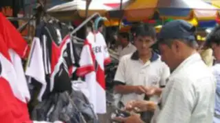 En Chiclayo crece la demanda por camisetas de la selección