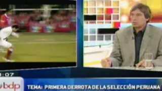 Germán Leguia: Pese a todo Perú aprendió a jugar frente a un mal arbitraje