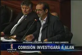 Congreso aprobó conformación de comisión que investigará gobierno de Alan García