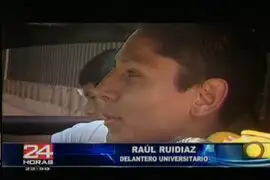 Raúl Ruidiaz: Con cinco victorias Universitario vuelve a la punta