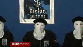 España: Terroristas de ETA anuncian  el cese definitivo de su lucha armada