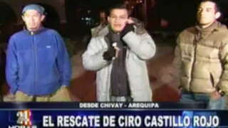 Informe sobre el rescate del cuerpo de Ciro Castillo en el Colca