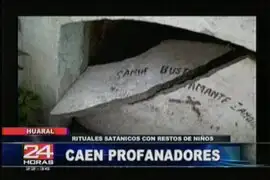 Profanan tumbas de niños en cementerio de Huaral