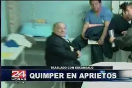 Alberto Quimper será llevado al penal para Reos Primarios 