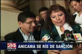 Congresista Anicama evade preguntas sobre los insultos de su ex esposo