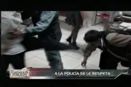 Jóvenes ebrios que causaron desmanes en la comisaría de La Molina denuncian a policías