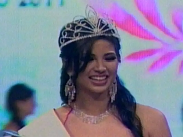 Andrea Paz Lam se llevó la corona del Miss Perú -Tusan 2011