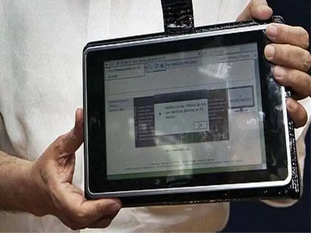 Presentan en la India la tablet más barata del mundo