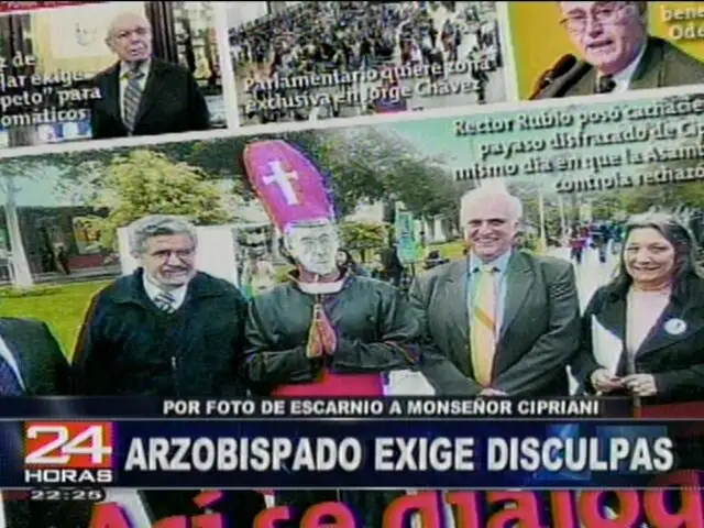 Arzobispado de Lima pide disculpas para el cardenal Cipriani por ofensa de la PUCP